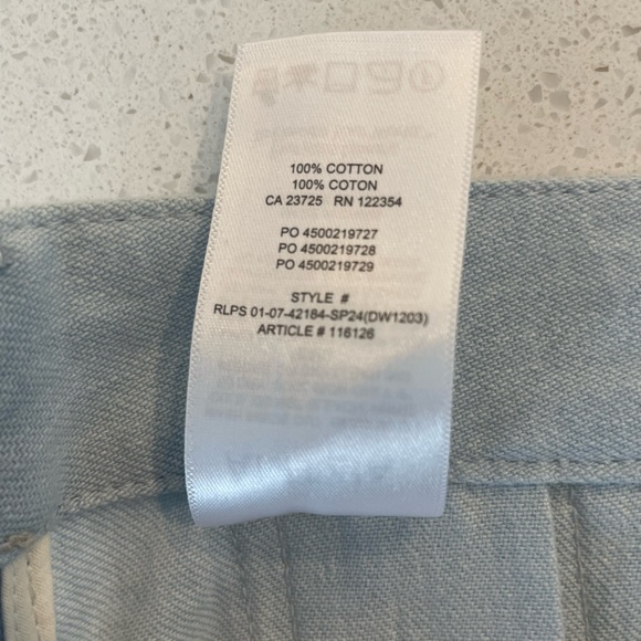 Babaton Light Blue Pleated Midi Skirt - Picture 11 of 11